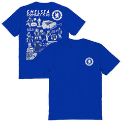 Chelsea Vive La Fete Women's Impressions Artwork T-Shirt - Blue discount