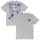 Chelsea Vive La Fete Women's Impressions Artwork T-Shirt - Heather Gray online