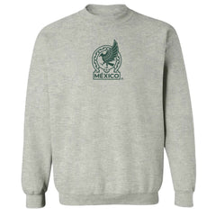 Mexico National Team Vive La Fete Women's Color Badge Pullover Sweatshirt - Heather Gray sale