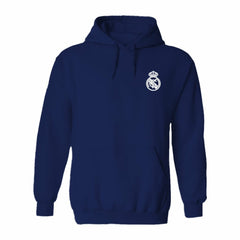 Real Madrid Vive La Fete Women's Color Badge Pullover Hoodie - Navy for sale