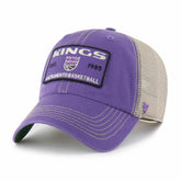 Sacramento Kings '47 Wabash Patch Clean Up Adjustable Hat - Purple/Tan | 47 brand online