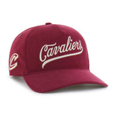 Cleveland Cavaliers '47 Golden Age Relaxed Corduroy Hitch Adjustable Hat sale - Wine | 47 brand discount
