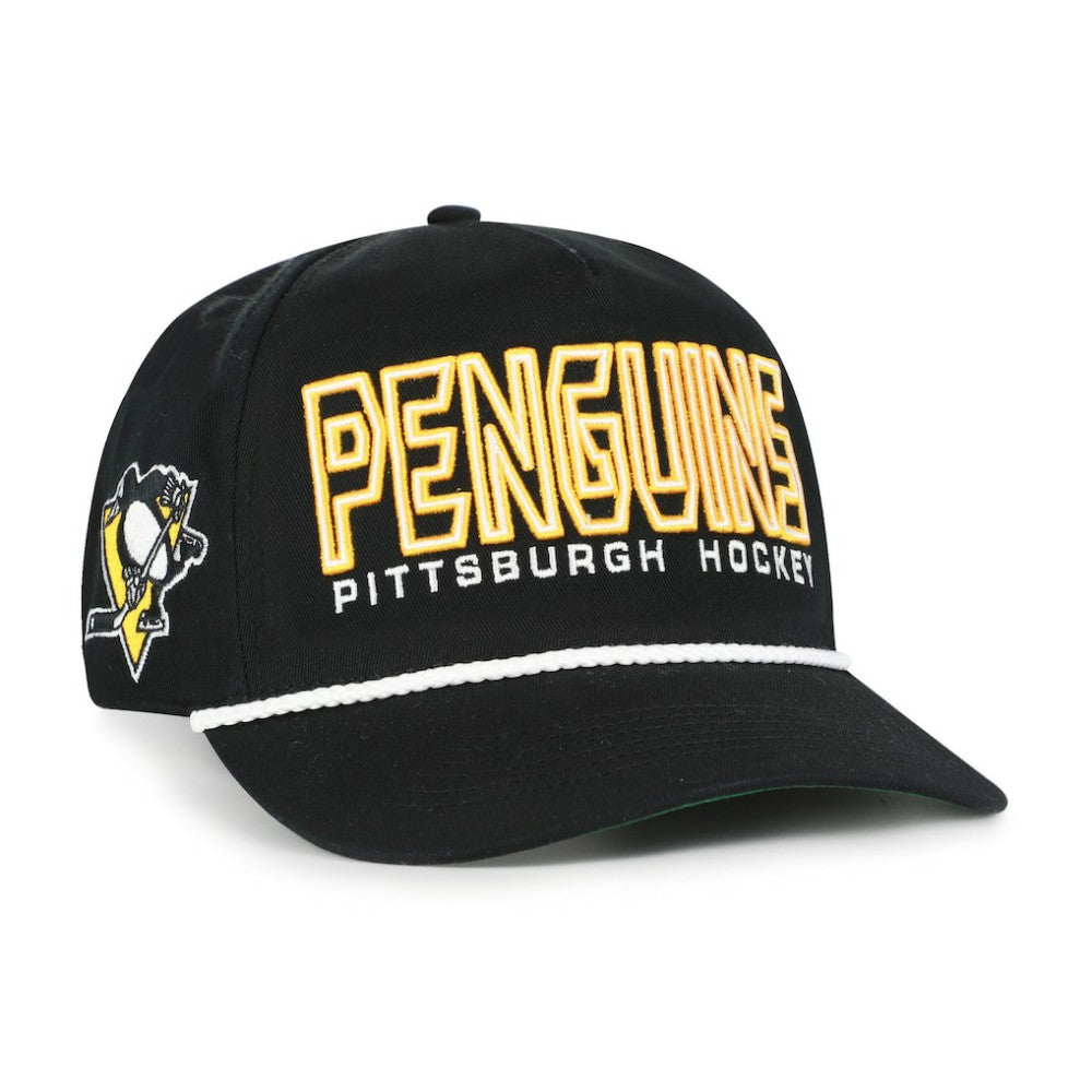 Pittsburgh Penguins '47 Byline Hitch Adjustable Hat Black