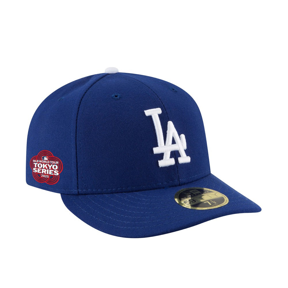 Los Angeles Dodgers 2025 MLB World Tour: Tokyo Series Side Patch Low Profile 59FIFTY Fitted Hat - Royal | New Era