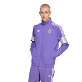 Real Madrid Lifestyler Full-Zip Track Jacket - Purple | Adidas discount
