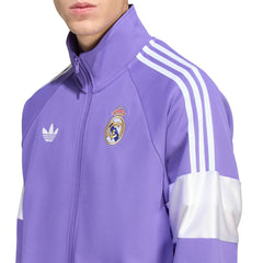 Real Madrid Lifestyler Full-Zip Track Jacket - Purple | Adidas discount