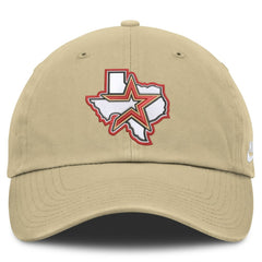 Houston Astros Cooperstown Collection Club Adjustable Hat - Gold | Nike