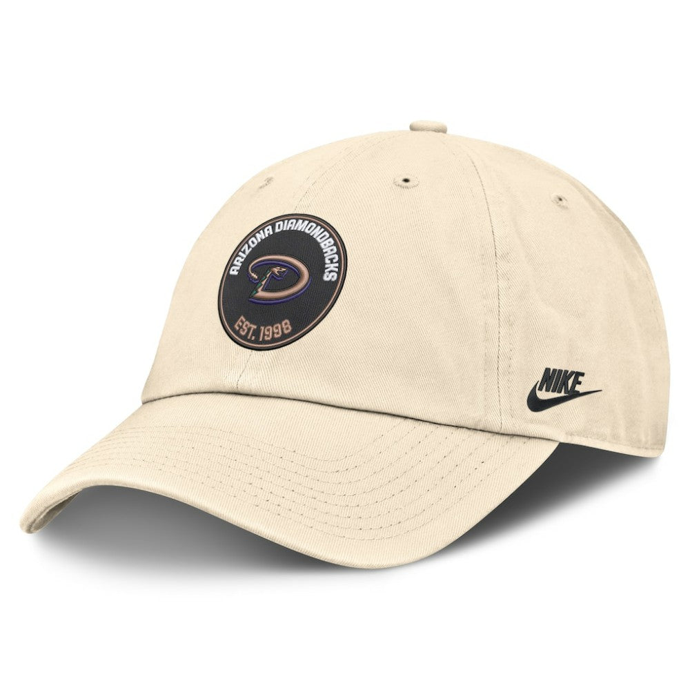 Arizona Diamondbacks Cooperstown Collection Club Adjustable Hat - Natural | Nike