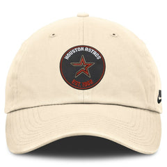 Houston Astros Cooperstown Collection Club Adjustable Hat - Natural | Nike