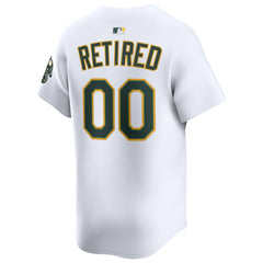Athletics Home Limited Pick-A-Player Retired Roster Jersey - White | Nike