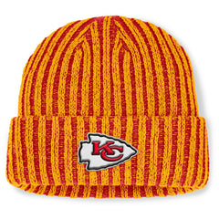 Kansas City Chiefs Field Judge Cuffed Knit Hat - Red/Gold discount