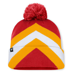 Kansas City Chiefs Women's Cornerback Cuffed Knit Hat with Pom - Red discount