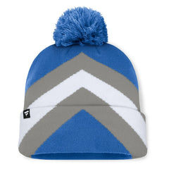 Detroit Lions Women's Cornerback Cuffed Knit Hat with Pom - Blue discount