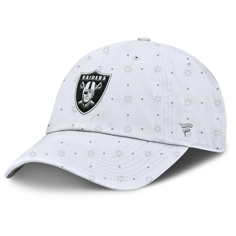 Las Vegas Raiders Women's Neutral Zone Adjustable Hat - White on sale