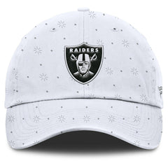 Las Vegas Raiders Women's Neutral Zone Adjustable Hat - White on sale