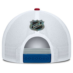New York Rangers Fanatics Centennial Authentic Pro Foam Front Adjustable Trucker Hat Blue/White