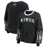 Los Angeles Kings WEAR by Erin Andrews Women's Long-Sleeve Sport T-Shirt Black