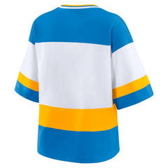 St. Louis Blues WEAR by Erin Andrews Women's Jersey Style Tee Blue/White
