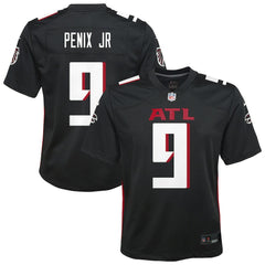 Michael Penix Jr. Atlanta Falcons Youth Team Game Jersey - Black | Nike for sale