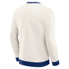 Toronto Maple Leafs Darius Rucker Collection by Fanatics Colorblock Pullover Sweatshirt Cream