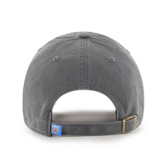 Oklahoma City Thunder '47 Core Logo Clean Up Adjustable Hat - Charcoal | 47 brand online