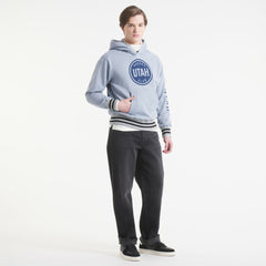 Utah Mammoth Todd Snyder by Fanatics Relaxed Canadian Fleece Hoodie Gray