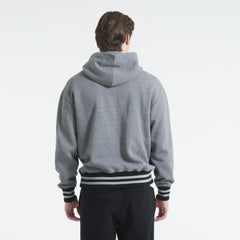 New York Rangers Todd Snyder by Fanatics Relaxed Canadian Fleece Hoodie Dark Heather Gray
