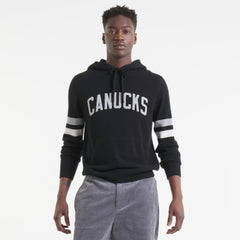 Vancouver Canucks Todd Snyder by Fanatics Cashmere Hooded Sweater Black