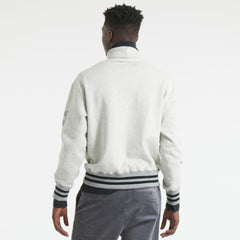 New York Rangers Todd Snyder by Fanatics Relaxed Canadian Fleece Turtleneck Heather Gray