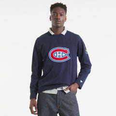 Montreal Canadiens Todd Snyder by Fanatics Heavyweight Football Jersey Navy