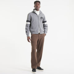 Edmonton Oilers Todd Snyder by Fanatics Full-Zip Fleece Dark Heather Gray