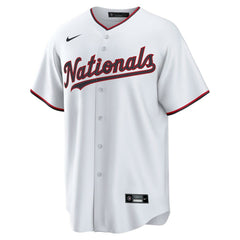 CJ Abrams Washington Nationals Home Replica Jersey - White | Nike