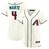 Ketel Marte Arizona Diamondbacks Women's Home Replica Jersey - Cream | Nike