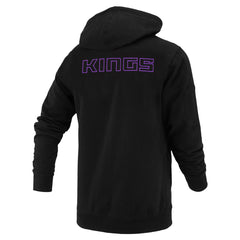 Sacramento Kings FISLL Unisex Logoman Shadow Collection Pullover Hoodie - Black on sale