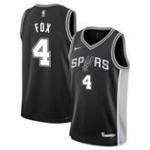 De'Aaron Fox San Antonio Spurs Youth Swingman Jersey - Icon Edition - Black | Nike sale