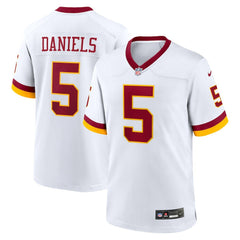 Jayden Daniels Washington Commanders Game Super Bowl Era Jersey - White | Nike sale