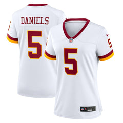 Jayden Daniels Washington Commanders Women's Game Super Bowl Era Jersey - White | Nike for sale