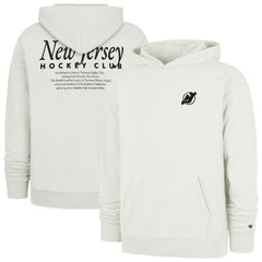 New Jersey Devils '47 Foundation Pullover Hoodie Natural