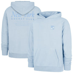 New York Rangers '47 Foundation Pullover Hoodie Light Blue