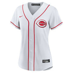 Hunter Greene Cincinnati Reds Women's Home Replica Jersey - White | Nike