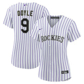 Brenton Doyle Colorado Rockies Women's Home Replica Jersey - White | Nike