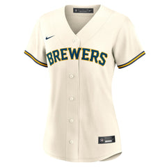 Sal Frelick Milwaukee Brewers Women's Home Replica Jersey - Cream | Nike