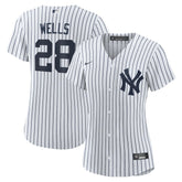 Austin Wells New York Yankees Women's Home Replica Jersey - White | Nike