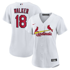 Jordan Walker St. Louis Cardinals Women's Home Replica Jersey - White | Nike