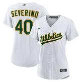 Luis Severino Athletics Women's Home Replica Jersey - White | Nike