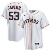 Cristian Javier Houston Astros Home Replica Jersey - White | Nike