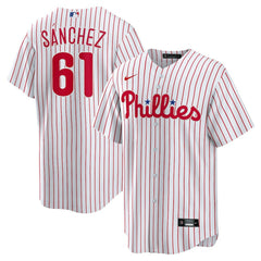 Cristopher Sanchez Philadelphia Phillies Home Replica Jersey - White | Nike