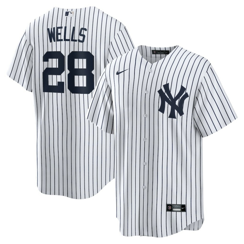 Austin Wells New York Yankees Home Replica Jersey - White | Nike