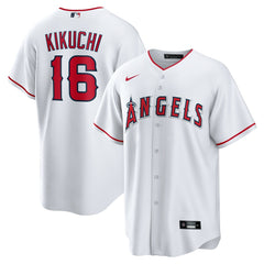 Yusei Kikuchi Los Angeles Angels Home Replica Jersey - White | Nike