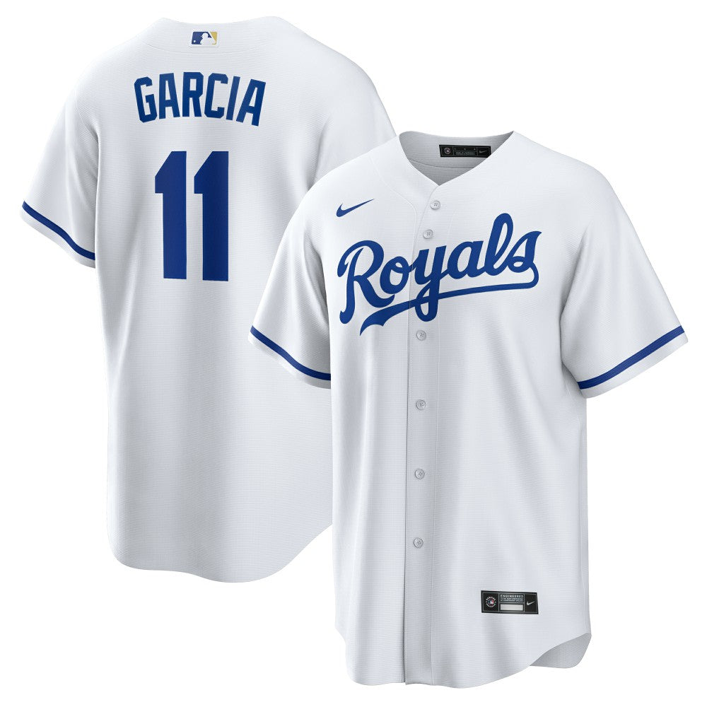 Maikel Garcia Kansas City Royals Home Replica Jersey - White | Nike